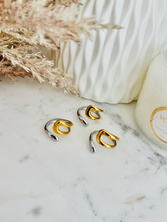 Doble tono ring
